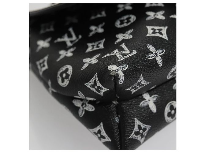 LOUIS VUITTON Catgram Borsa a Spalla Cat Pochette Nera M52935 LV Auth 101677SAM Nero - vista 16