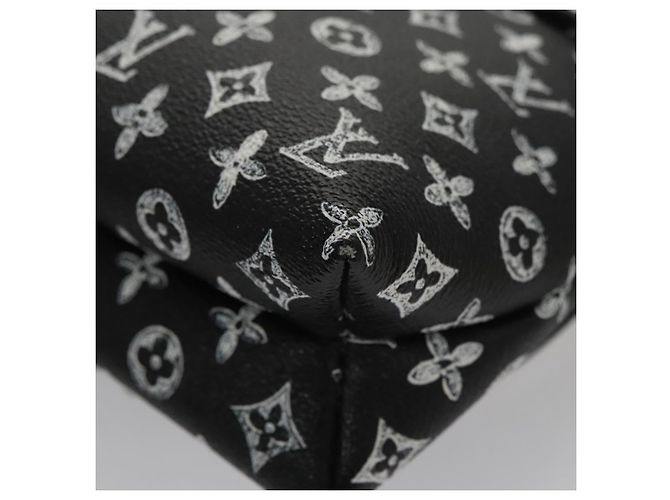 LOUIS VUITTON Catgram Borsa a Spalla Cat Pochette Nera M52935 LV Auth 101677SAM Nero - vista 19