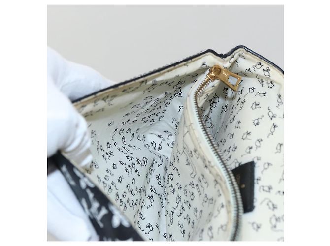 LOUIS VUITTON Catgram Borsa a Spalla Cat Pochette Nera M52935 LV Auth 101677SAM Nero - vista 31