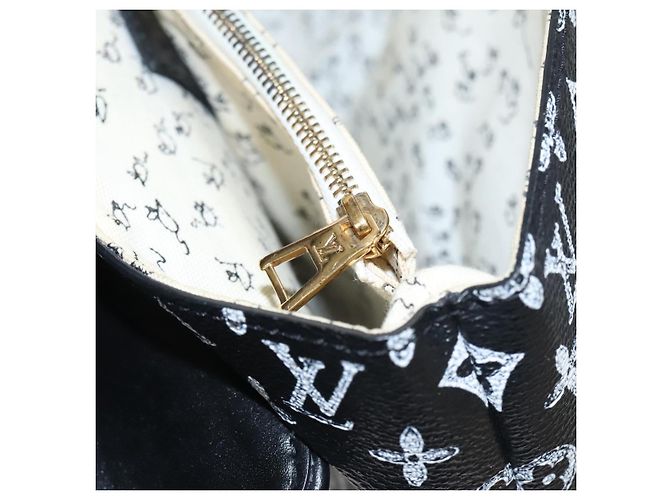 LOUIS VUITTON Catgram Borsa a Spalla Cat Pochette Nera M52935 LV Auth 101677SAM Nero - vista 33
