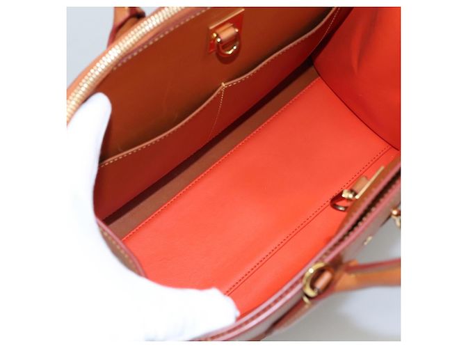 LOUIS VUITTON Borsa Catgram City Steamer MM in pelle 2 in 1 marrone M52969 Auth 104191SM - vista 10