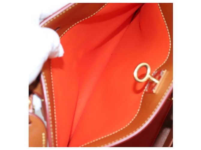 LOUIS VUITTON Borsa Catgram City Steamer MM in pelle 2 in 1 marrone M52969 Auth 104191SM - vista 23