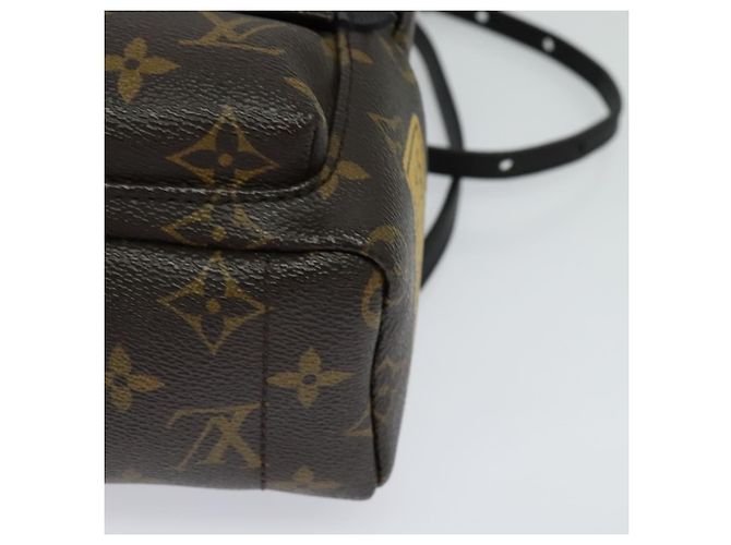 LOUIS VUITTON Borsa a Spalla Palm Springs Monogram World Tour M42971 Auth 115814SAV Monogramma - vista 16