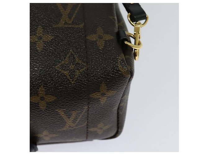 LOUIS VUITTON Borsa a Spalla Palm Springs Monogram World Tour M42971 Auth 115814SAV Monogramma - vista 18