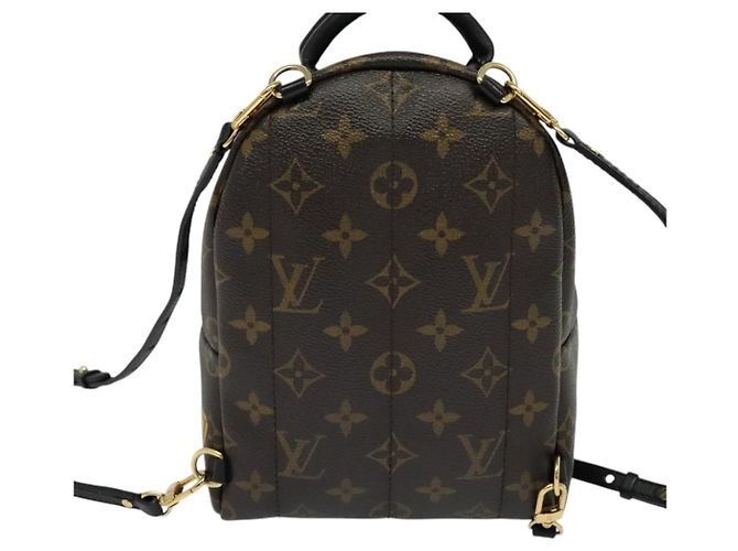 LOUIS VUITTON Borsa a Spalla Palm Springs Monogram World Tour M42971 Auth 115814SAV Monogramma - vista 2