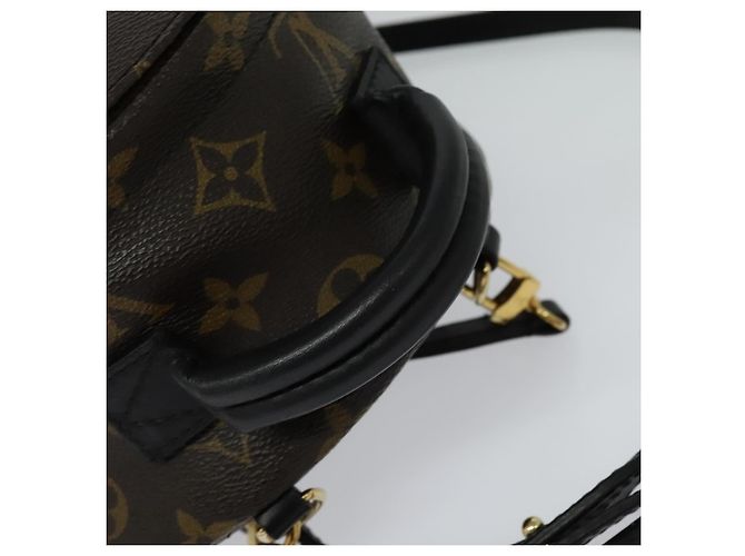 LOUIS VUITTON Borsa a Spalla Palm Springs Monogram World Tour M42971 Auth 115814SAV Monogramma - vista 7