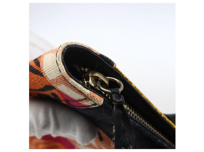 GIVENCHY Tote Bag Canvas Multicolor Gold Auth mr2117 Multiple colors Golden - view 11