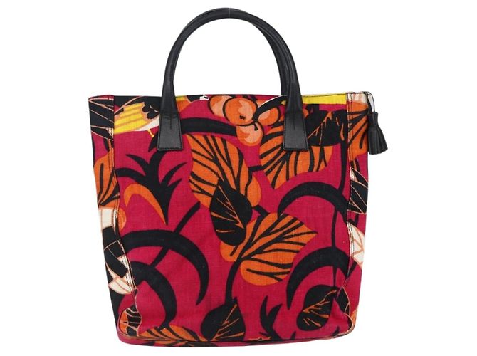 GIVENCHY Tote Bag Canvas Multicolor Gold Auth mr2117 Multiple colors Golden - view 2