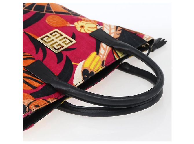 GIVENCHY Tote Bag Canvas Multicolor Gold Auth mr2117 Multiple colors Golden - view 7