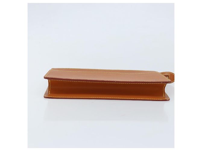 LOUIS VUITTON Pochette Uomo Epi Borsa Marrone Zipangu Oro M52528 LV Auth ka2494 - vista 6