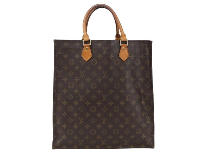 LOUIS VUITTON Borsa Sac Plat Monogram M51140 LV Auth fm5103 Monogramma - vista 13