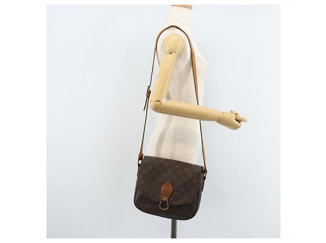 LOUIS VUITTON Borsa a Spalla Monogram Saint Cloud GM M51242 LV Auth bs33497 Monogramma - vista 24