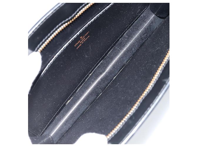LOUIS VUITTON Pochette Uomo Epi Borsa Clutch Nera M52522 LV Auth ka2502 Nero - vista 10