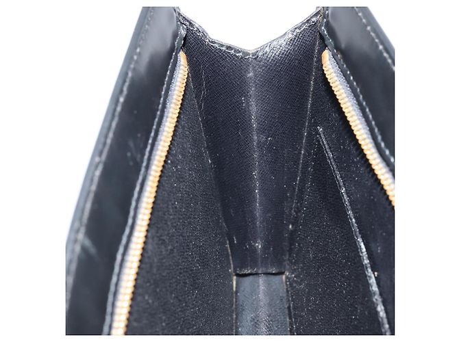 LOUIS VUITTON Pochette Uomo Epi Borsa Clutch Nera M52522 LV Auth ka2502 Nero - vista 18