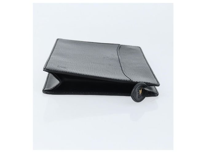 LOUIS VUITTON Pochette Uomo Epi Borsa Clutch Nera M52522 LV Auth ka2502 Nero - vista 3