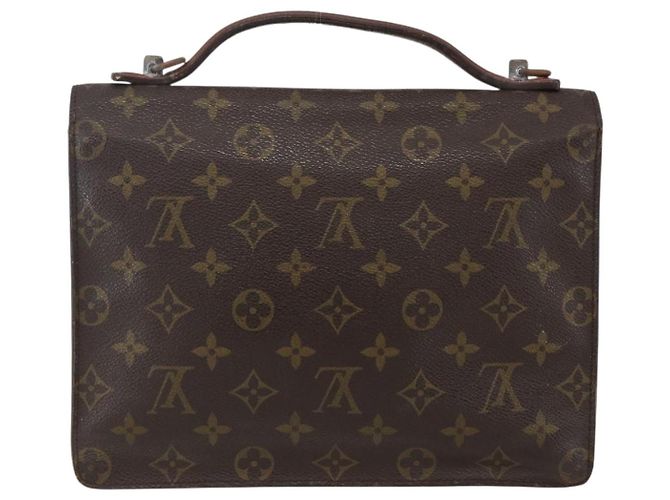 LOUIS VUITTON Borsa a Spalla Monceau 26 Monogram M51187 LV Auth ka2528 Monogramma - vista 2