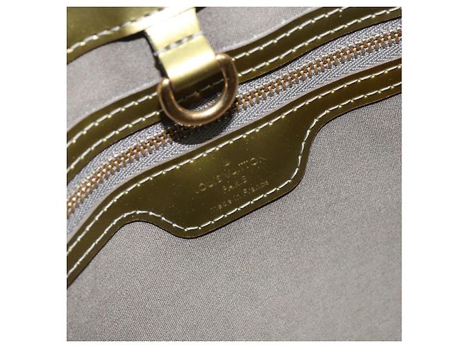 LOUIS VUITTON Borsa Wilshire PM Monogram Vernis Grigio Art Deco M91627 Auth 173151V - vista 20