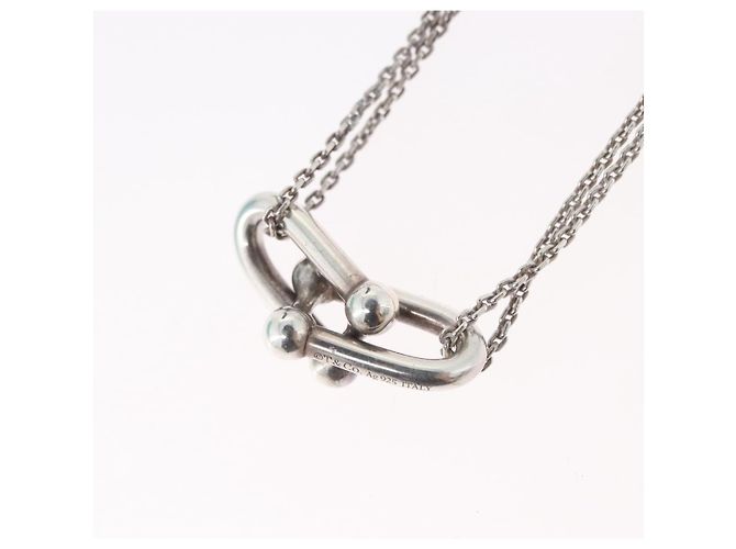Autre Marque Collana Doppio Anello Hardware TIFFANY&Co. Argento Ag925 Auth 133241SAM - vista 10