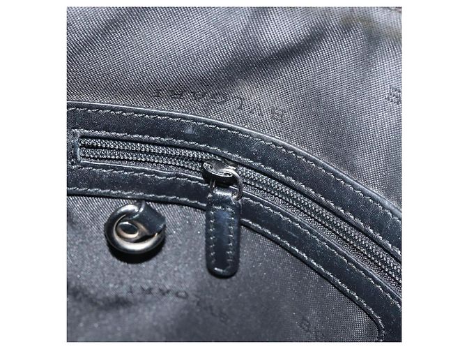 Bulgari BVLGARI Schultertasche aus PVC-Leder Grau Silber Authentisch 170273 Braun - Ansicht 21