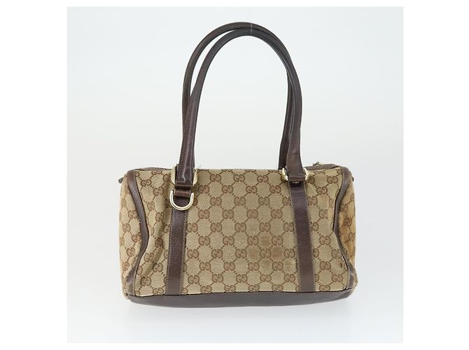 Borsa a Spalla GG Canvas Gucci 2 Pezzi Blu Baby Beige Auth 172063 Blu chiaro - vista 3
