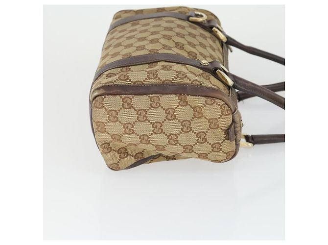 Borsa a Spalla GG Canvas Gucci 2 Pezzi Blu Baby Beige Auth 172063 Blu chiaro - vista 4