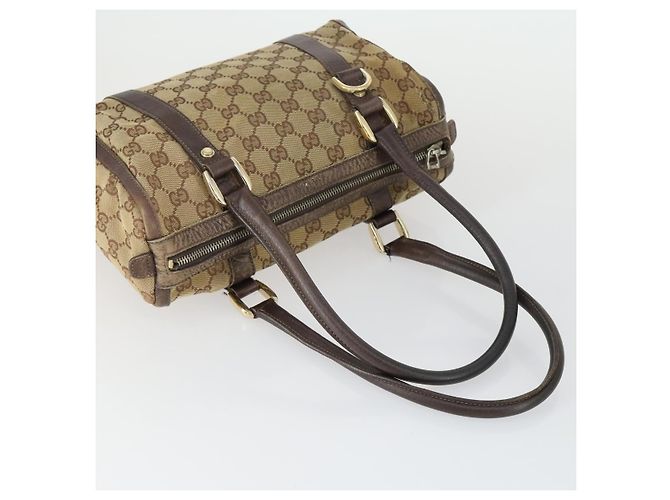 Borsa a Spalla GG Canvas Gucci 2 Pezzi Blu Baby Beige Auth 172063 Blu chiaro - vista 5