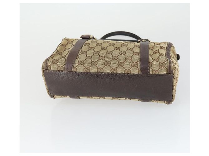 Borsa a Spalla GG Canvas Gucci 2 Pezzi Blu Baby Beige Auth 172063 Blu chiaro - vista 7