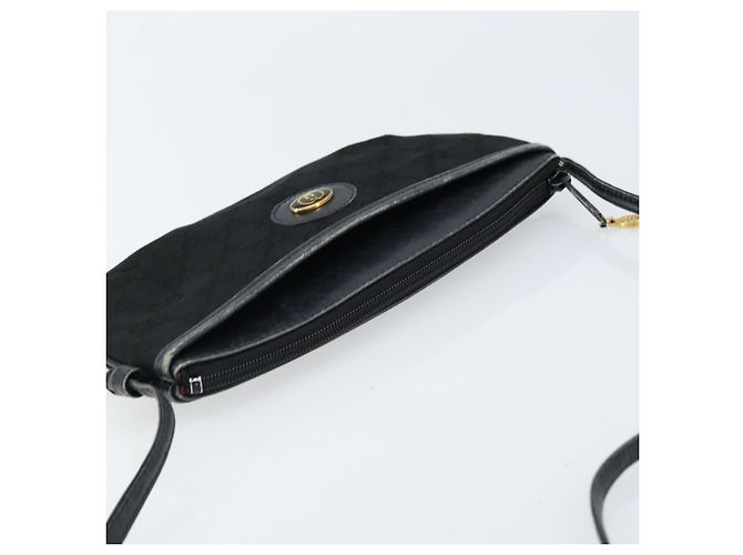 Borsa a Spalla GG Supreme Gucci Nera Oro 904 02 020 Auth ep13376 Nero D'oro - view 6