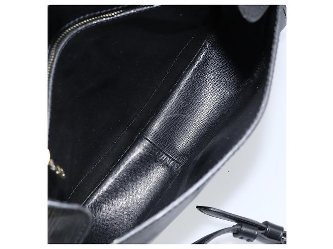LOUIS VUITTON Borsa a Spalla Epi Saint Cloud GM Nera M52192 LV Auth bs33474 Nero - vista 10