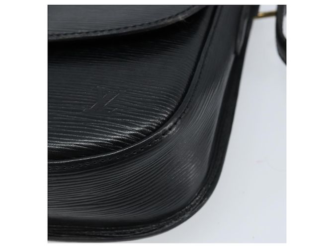 LOUIS VUITTON Borsa a Spalla Epi Saint Cloud GM Nera M52192 LV Auth bs33474 Nero - vista 14