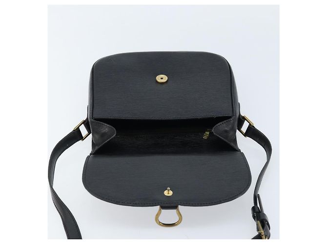 LOUIS VUITTON Borsa a Spalla Epi Saint Cloud GM Nera M52192 LV Auth bs33474 Nero - vista 19