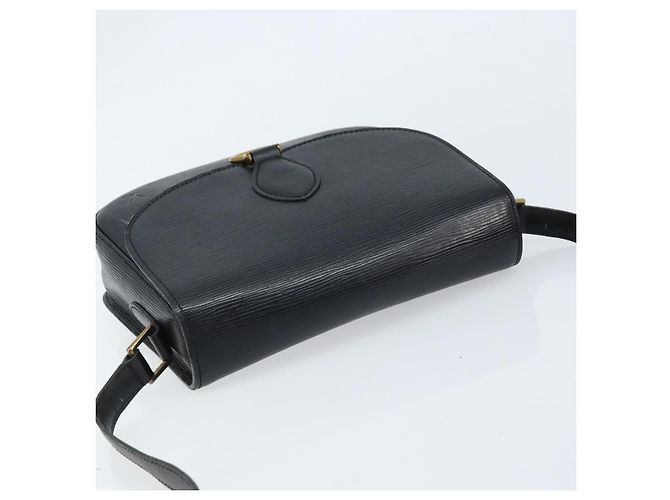 LOUIS VUITTON Borsa a Spalla Epi Saint Cloud GM Nera M52192 LV Auth bs33474 Nero - vista 6