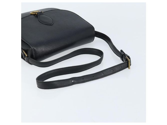 LOUIS VUITTON Borsa a Spalla Epi Saint Cloud GM Nera M52192 LV Auth bs33474 Nero - vista 7