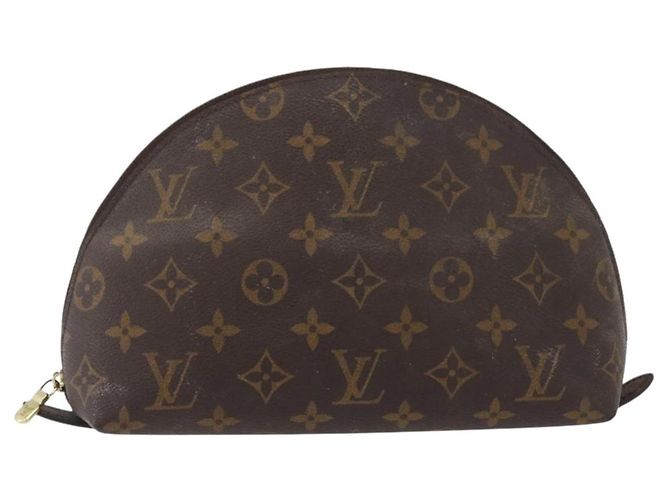 LOUIS VUITTON Pochette Cosmetica Demi Ronde Monogram M47520 LV Auth bs33503 Monogramma - vista 13