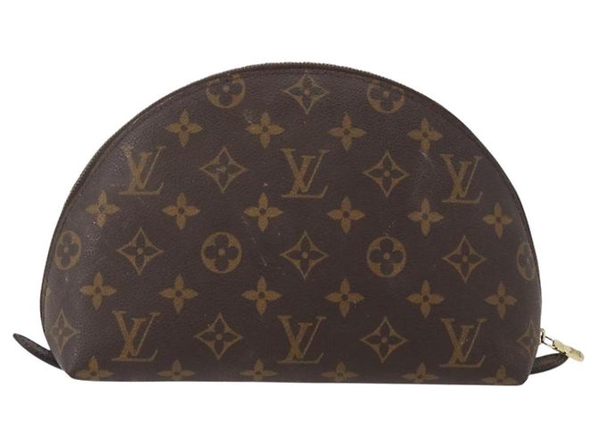 LOUIS VUITTON Pochette Cosmetica Demi Ronde Monogram M47520 LV Auth bs33503 Monogramma - vista 2