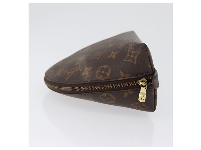 LOUIS VUITTON Pochette Cosmetica Demi Ronde Monogram M47520 LV Auth bs33503 Monogramma - vista 4