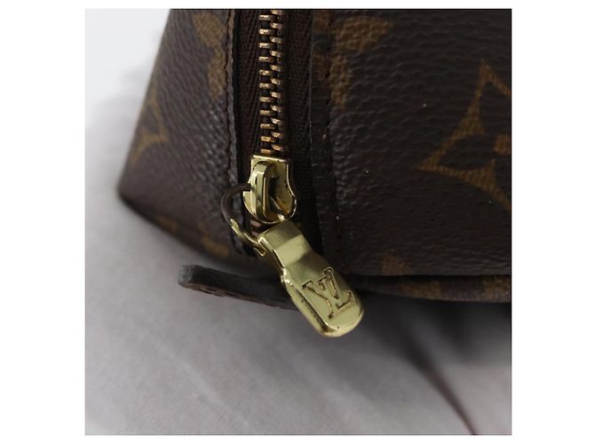 LOUIS VUITTON Pochette Cosmetica Demi Ronde Monogram M47520 LV Auth bs33503 Monogramma - vista 8