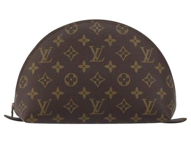 LOUIS VUITTON Pochette Cosmética Demi Ronde Monogramma M47520 LV Auth bs33388 - vista 13