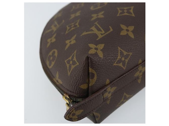 LOUIS VUITTON Pochette Cosmética Demi Ronde Monogramma M47520 LV Auth bs33388 - vista 14