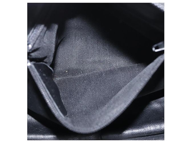 BALLY Borsa a Spalla con Catena in Camoscio Nero Oro Auth bs33547 D'oro - vista 23