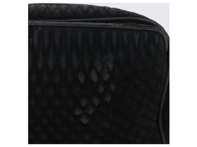 BALLY Borsa a Spalla con Catena in Camoscio Nero Oro Auth bs33547 D'oro - vista 3