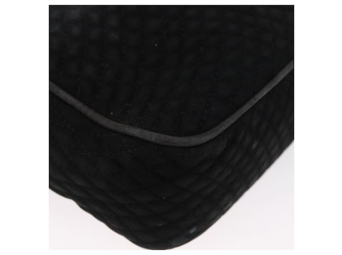 BALLY Borsa a Spalla con Catena in Camoscio Nero Oro Auth bs33547 D'oro - vista 9