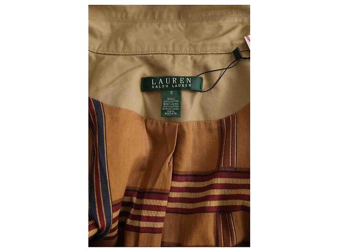Ralph Lauren Gabardina camel Camello - vista 5