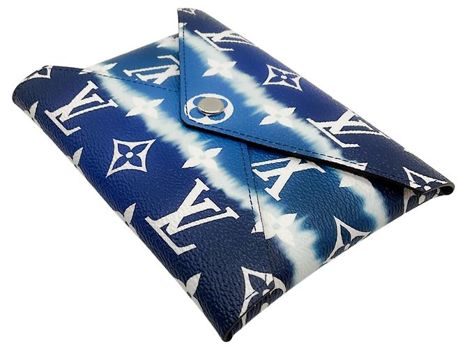 Pochette Envelope Kirigami Edizione Limitata Escale Tinta Blu Louis Vuitton - vista 2