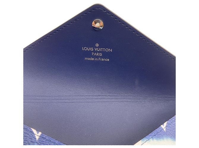 Pochette Envelope Kirigami Edizione Limitata Escale Tinta Blu Louis Vuitton - vista 4