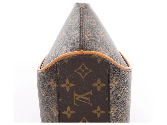 Borsa Louis Vuitton Ellipse PM in tela Monogram marrone M51127 - vista 10
