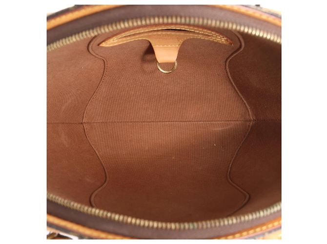Borsa Louis Vuitton Ellipse PM in tela Monogram marrone M51127 - vista 12