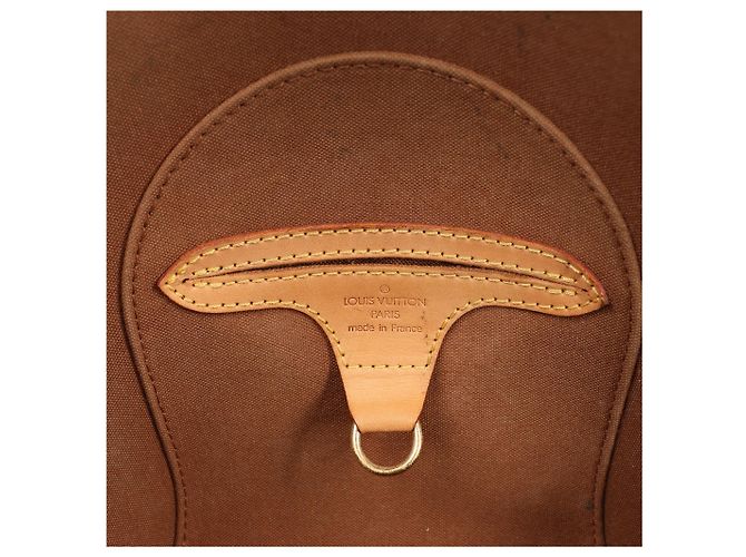 Borsa Louis Vuitton Ellipse PM in tela Monogram marrone M51127 - vista 13