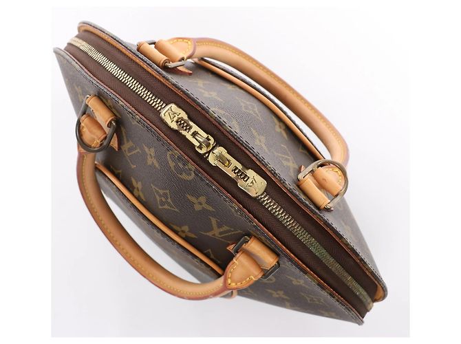 Borsa Louis Vuitton Ellipse PM in tela Monogram marrone M51127 - vista 5