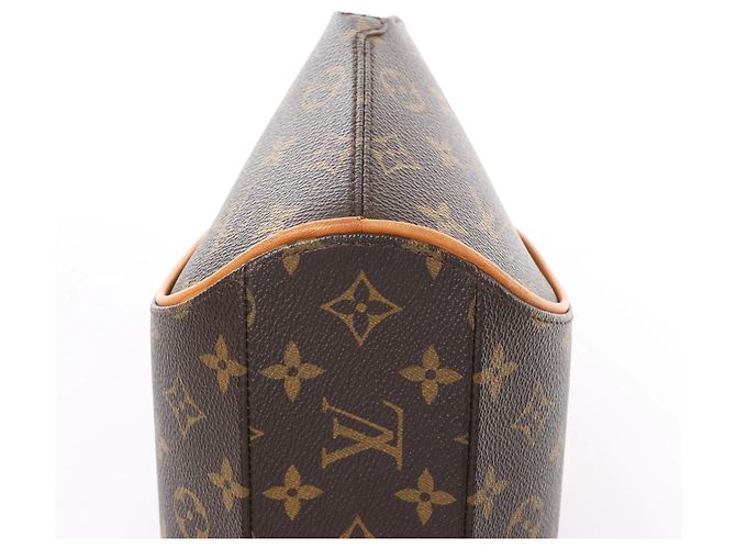 Borsa Louis Vuitton Ellipse PM in tela Monogram marrone M51127 - vista 9